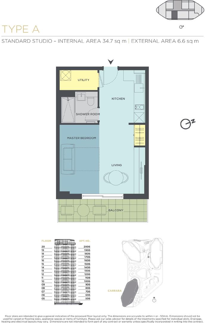  Image of Apartment - 1 Bathrooms for Rental in EuroCity-Gibraltar, Image 20
